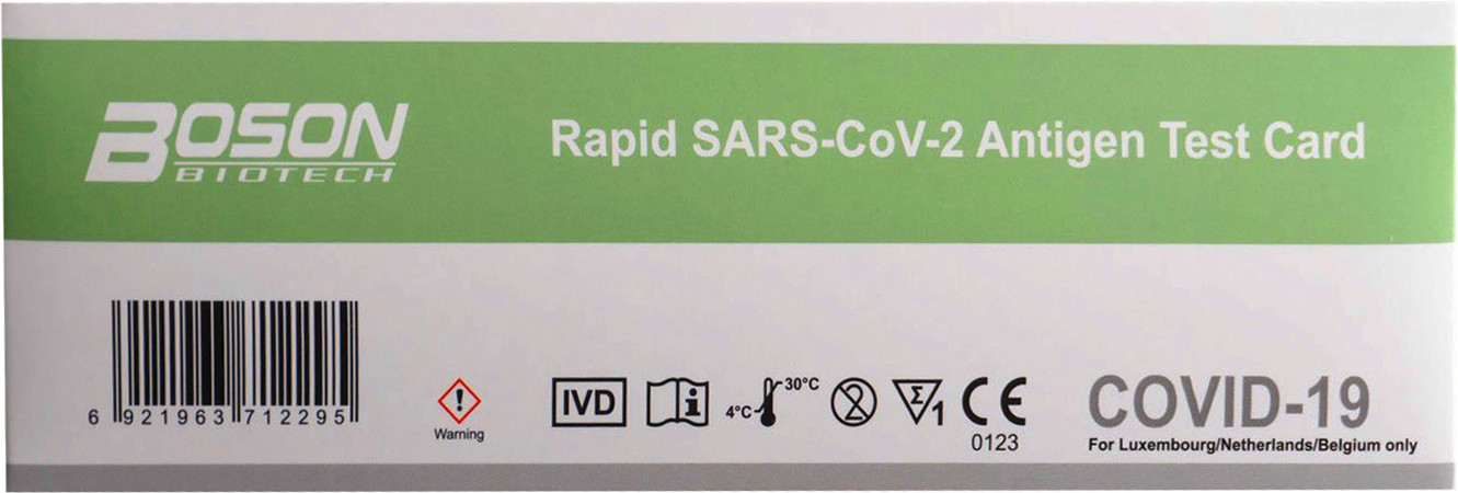 Boson Rapid Sars-cov-2 A/geen Test 1 O'life 1