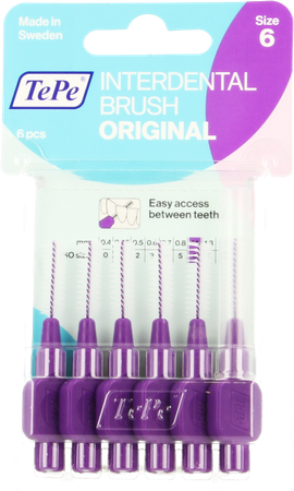 Tepe Interdental Brush 1,1mm Purple 6 5