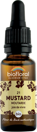 Biofloral Bachbloesem 21 Mustard Herik Bio 20ml 1