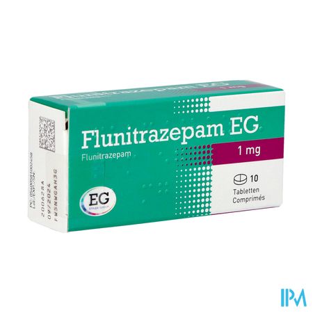 Flunitrazepam EG        Tabl 10X1Mg