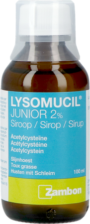 Lysomucil Junior 2% Siroop 100ml 9