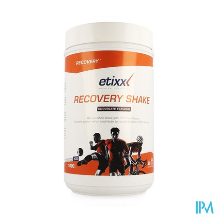 Etixx Recovery Shake Chocolate 1000g 2