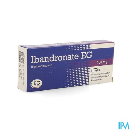 Ibandronate EG 150 Mg Comp Pell  3 X 150 Mg