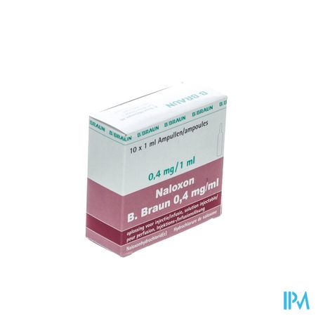 Braun Naloxon Inj 0,4mg/ml 1ml 10 Amp