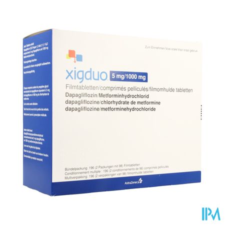 Xigduo 5mg/1000mg Filmomh Tabl 196