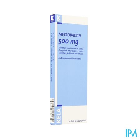 Metrobactin 500mg Hond Kat Comp 10 1