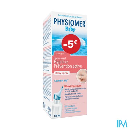 Physiomer Iso Baby Spray 135ml -5€