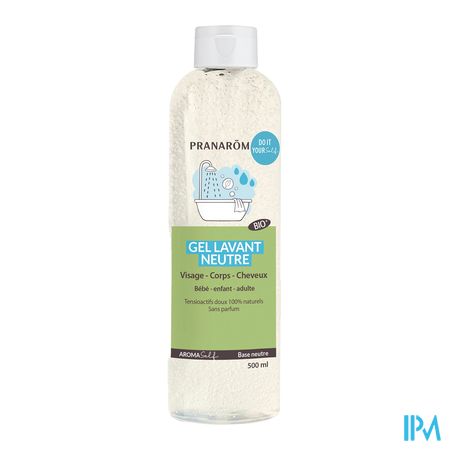 Pranarom Aromaself Base Gel Lav. Neutre Bio 500ml 1