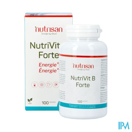 Nutrivit B Forte V-caps 100+20 Gratis Nutrisan 5