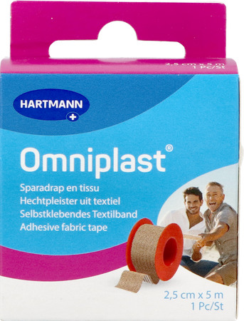 Omniplast 2,5cmx5m 1 P/s 2