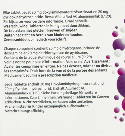 Bonjesta 20mg/20mg Tabl Gereguleerde Afgifte 20 3