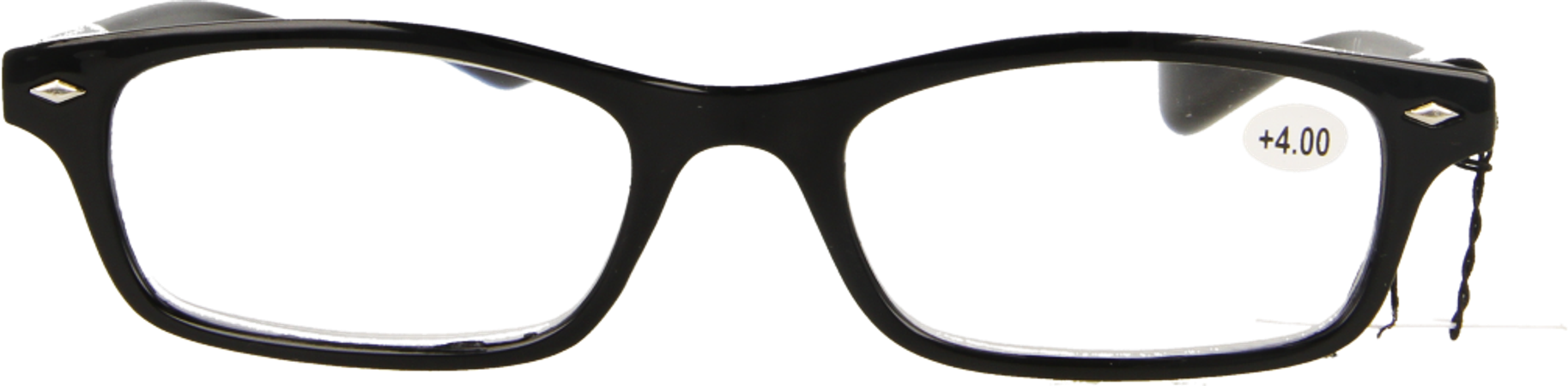 Pharmaglasses Leesbril Diop.+4.00 Black 2