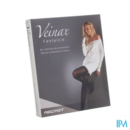 Veinax Collant Grand Losange 2 Long Noir Taille 3