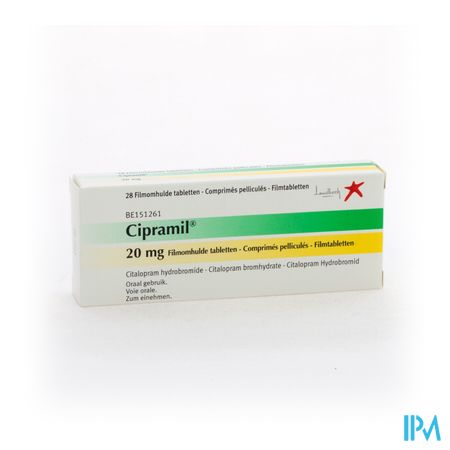 Cipramil Comp Sec 28 X 20mg