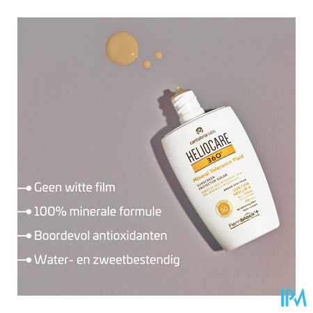 Heliocare 360° Mineral Tolerance Fluid Ip50 50ml 10