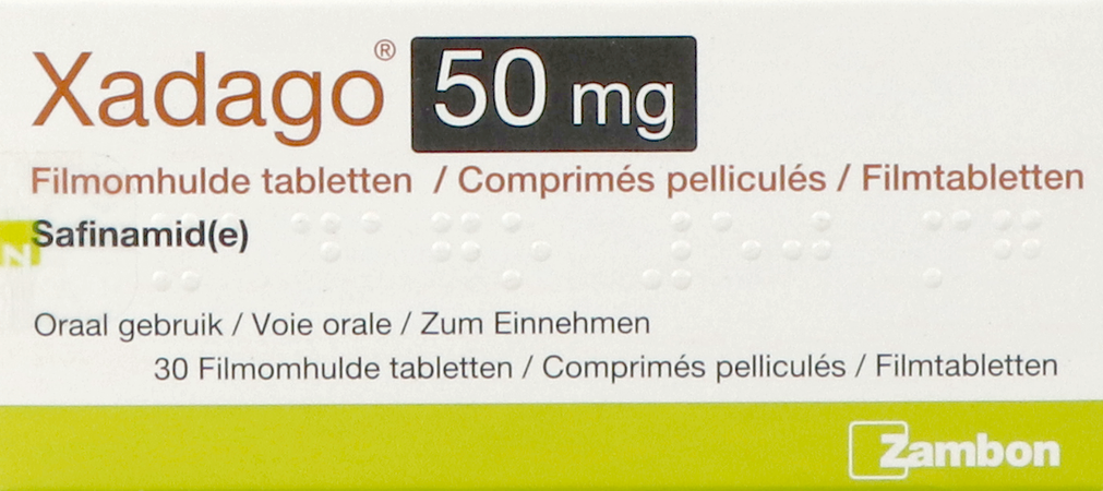 Xadago 50mg Comp Pell 30 X 50mg 1