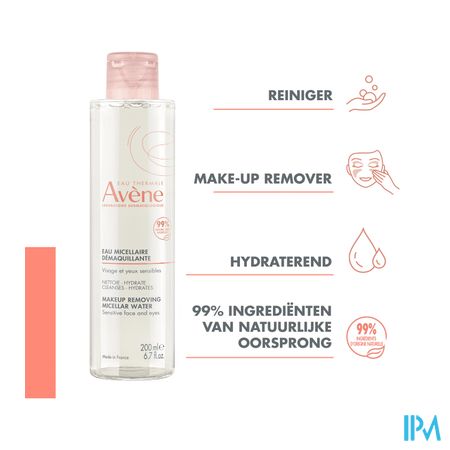 Avene Essentiels Micellair Reinigingswater 400ml 13