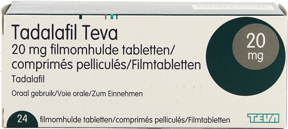 Tadalafil Teva Filmomh Tabl 24 X 20,0mg 3