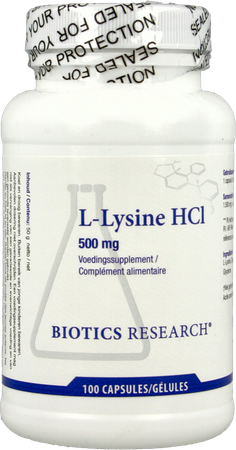 l-lysine Biotics Caps 100x500mg 4