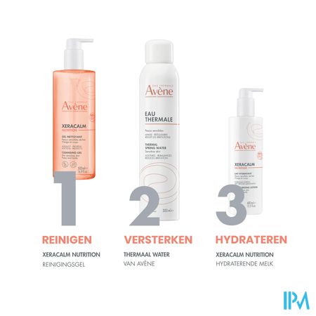 Avene Xeracalm Nutrition Reinigingsgel 500ml 11