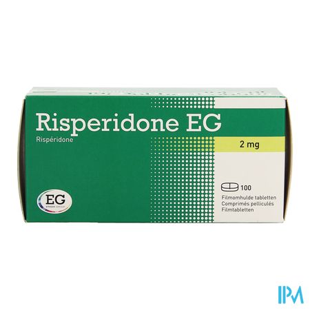 Risperidone EG Tabl 100 X 2 Mg 1