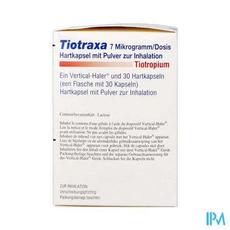 Tiotraxa 7mcg/dosis Pdr Inhalatie Caps 30 2