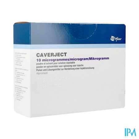 Caverject Pulv Lyoph 5x10ug Ser Inj