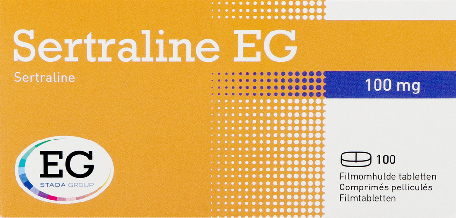 Sertraline EG 100Mg Tabl 100X100 Mg 2