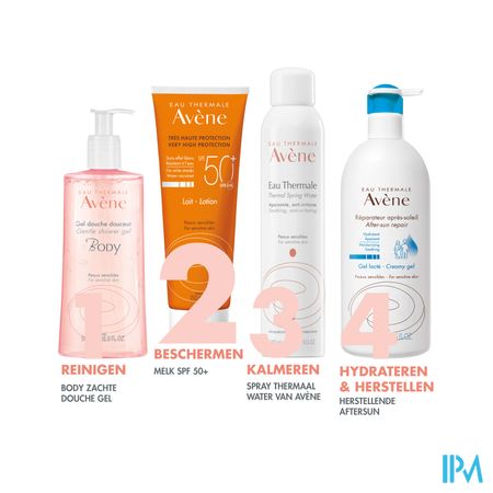 Avene Zon Spf50+ Melk Zeer Hoge Bescherm. 250ml Nf 11