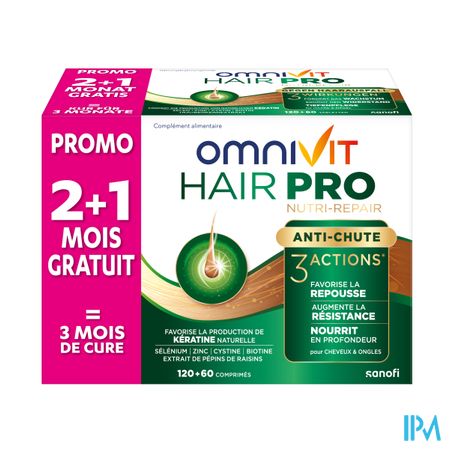 Omnivit Hair Pro Nutri Repair             Comp 180