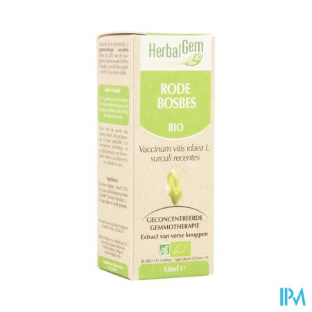 Herbalgem Rode Bosbes Maceraat 15ml