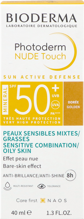 Bioderma Photoderm Nude Spf50+ Dore 40ml 2