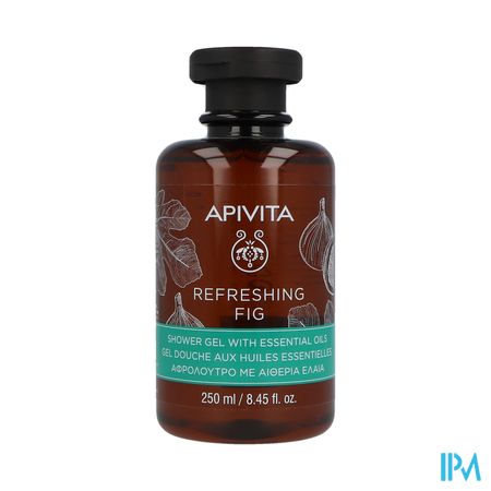 Apivita Refreshing Fig Shower Gel Ess. Oils 250ml