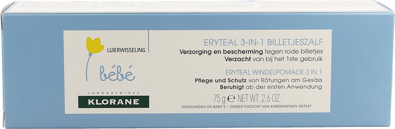 Klorane Bb Eryteal Cr Luierwissel 75g 13