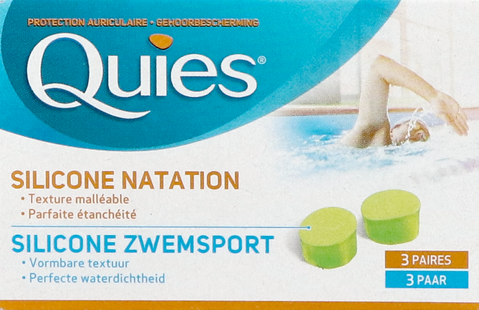 Quies Protection Auditive Natation Maxi Sil.3paire 2