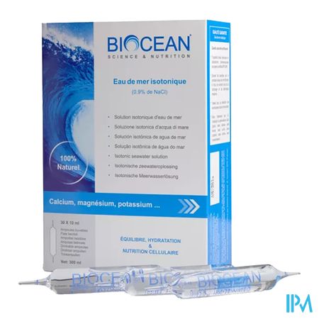 Biocean Isotonic Quinton Amp 30x10ml 1