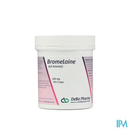 Bromelaine 500mg V-caps 90 Deba