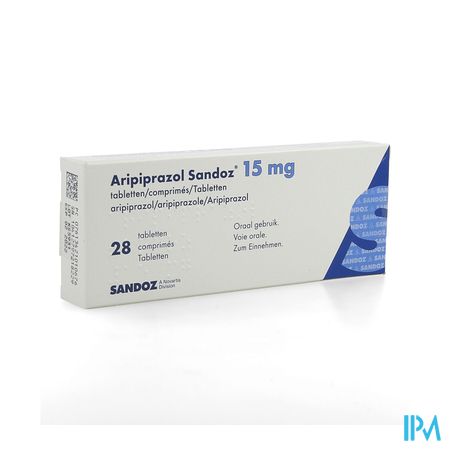 Aripiprazol Sandoz 15mg Comp 28 X 15mg