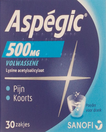 Aspegic 500 Pulv 30x 500mg 7