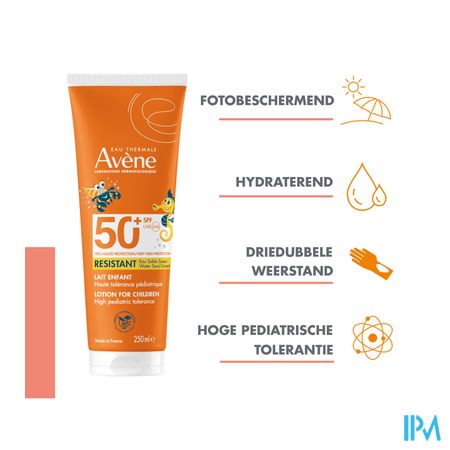 Avene Zonnemelk Kind Spf50+ 250ml Nf 9