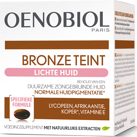 Oenobiol Bronze Teint Lichte Huid Caps 30 2