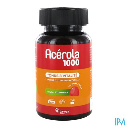 Vitavea Sante Acerola 1000 Gummies 30 1