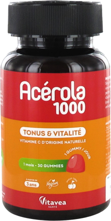 Vitavea Sante Acerola 1000 Gummies 30 1