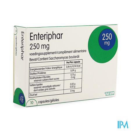 Enteriphar Caps 10x250mg