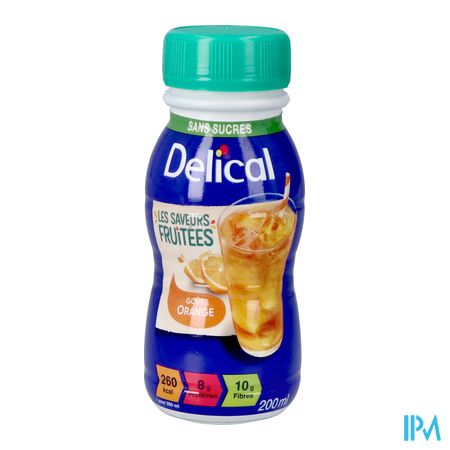 Delical Fruitdrink Sinaasappel 4x200ml 5
