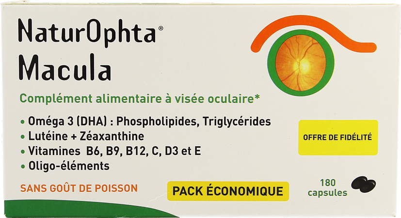 Naturophta Macula Nf Caps 180 Rempl.3550373 6