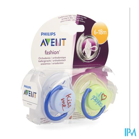 Philips  Avent Fopsp Fashion Dubbel 6-18m 2 SCF172/70