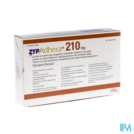 Zypadhera Poeder + Solv Inj 210mg