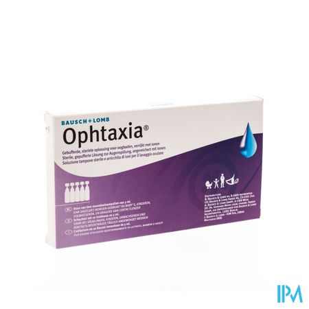 Ophtaxia Sol Sterile Pr Bains Yeux 10x5ml