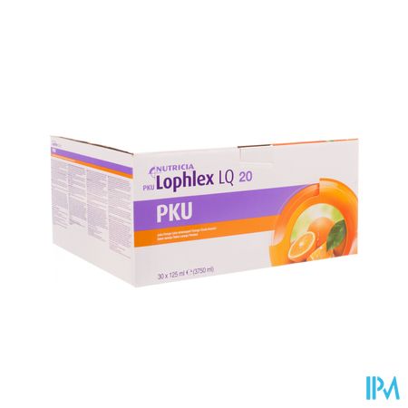 Pku Lophlex Lq 20 Juicy Orange 30x125ml